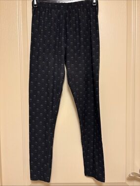SweetLegs dark grey skull print leggings